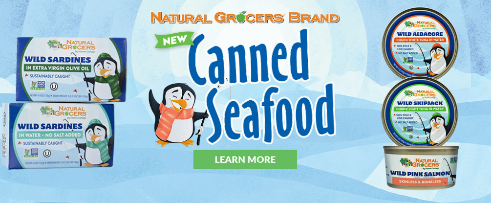 Natural Grocers Expands Their Line of Canned Seafood