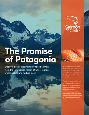 Chilean Salmon Marketing Council Introduces Promise of Patagonia Campaign for US
