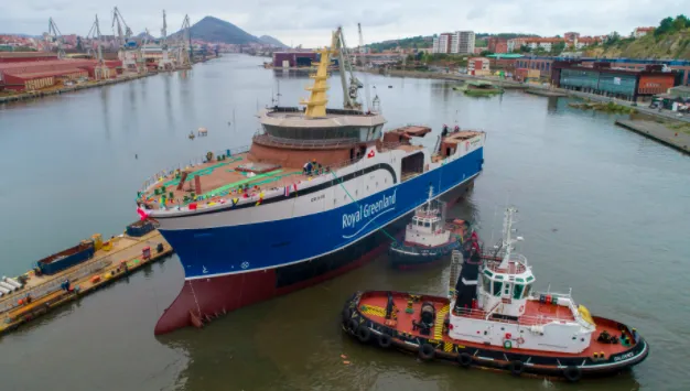 Royal Greenland’s Newest Trawler Christened in Nuuk