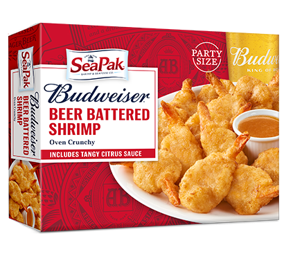 SeaPak Partners With Budweiser to Create ‘Most Authentic Beer-Battered Experience’ in Frozen Aisle