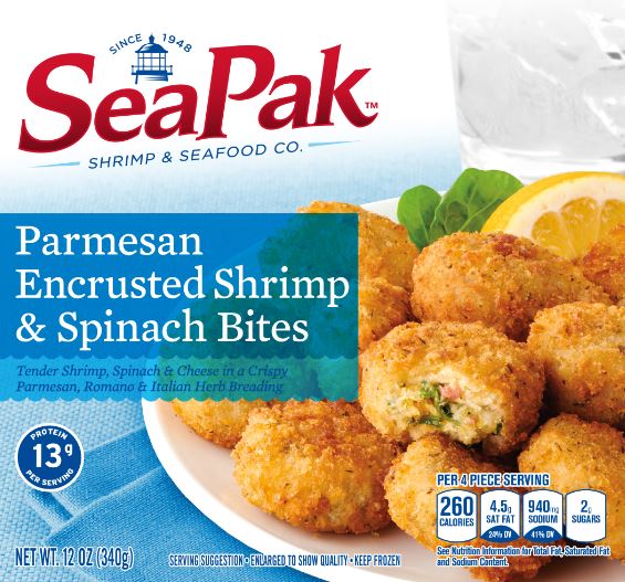 SeaPak Makes Holiday Party Planning Easier with New Parmesan Shrimp and Spinach Bites