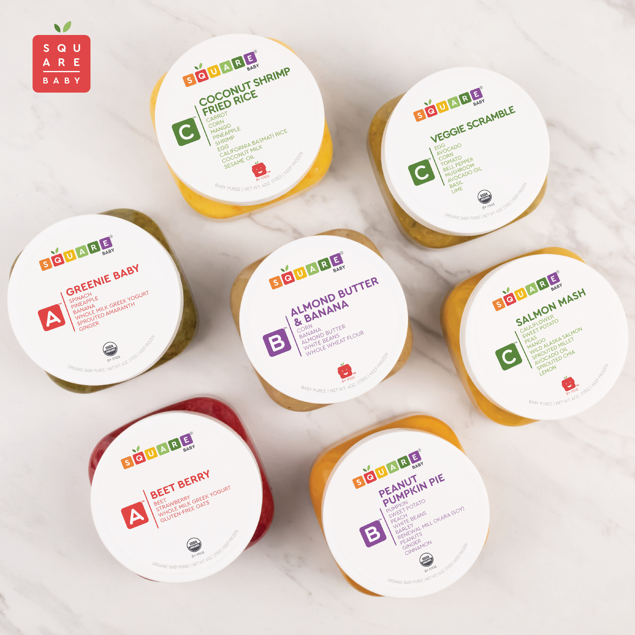 You Can Now Order Coconut Shrimp Fried Rice Baby Food Thanks to Square Baby