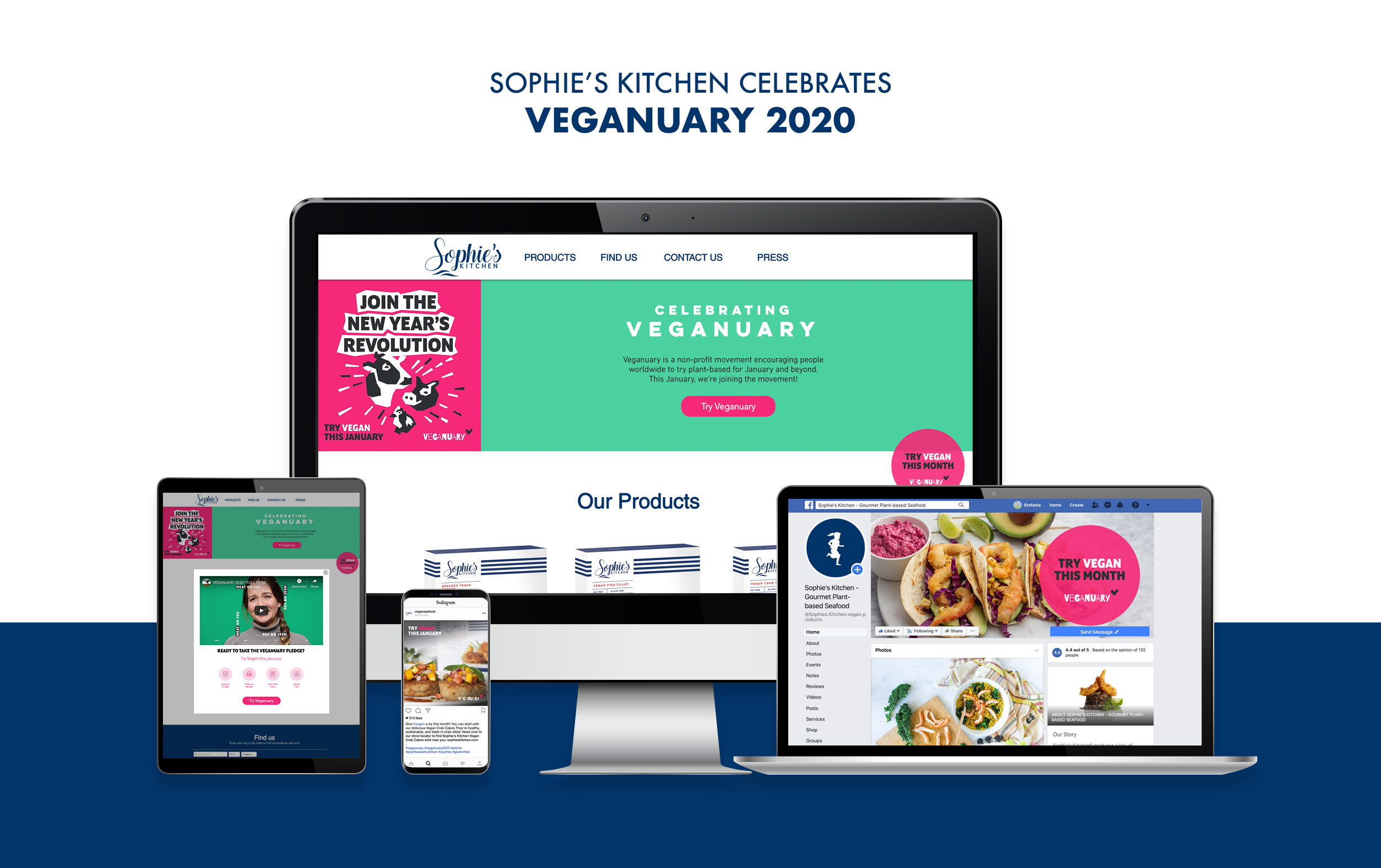 Sophie’s Kitchen Transforms to Celebrate Veganuary