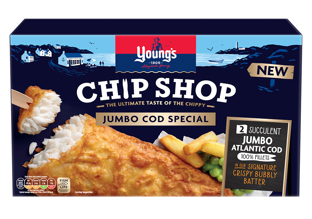 UK’s Young’s Seafood Debuts Jumbo Cod Product Amid Rising Fish and Chip Prices